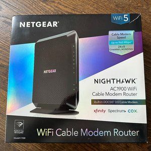 NetGear Nighthawk AC1900 WiFi Cable Modem Router